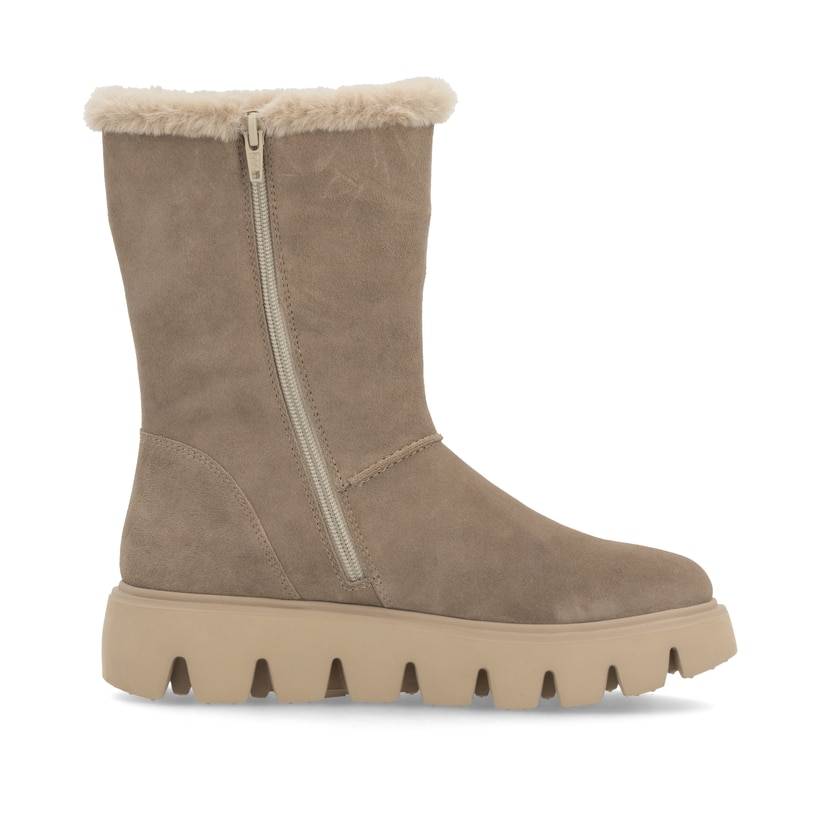 Rieker Artikelnummer W2072-64 Rieker Damen Hochschaftstiefel Graubeige