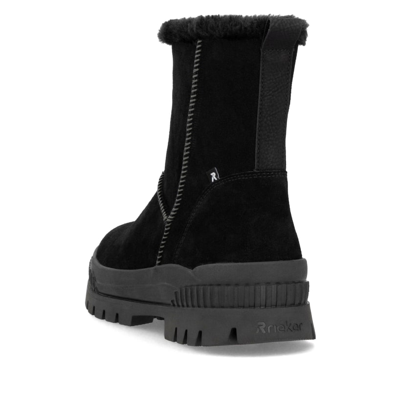 Rieker Artikelnummer W2172-00 Rieker Damen Stiefeletten Tiefschwarz