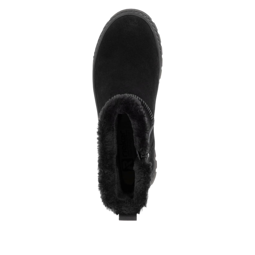 Rieker Artikelnummer W2172-00 Rieker Damen Stiefeletten Tiefschwarz