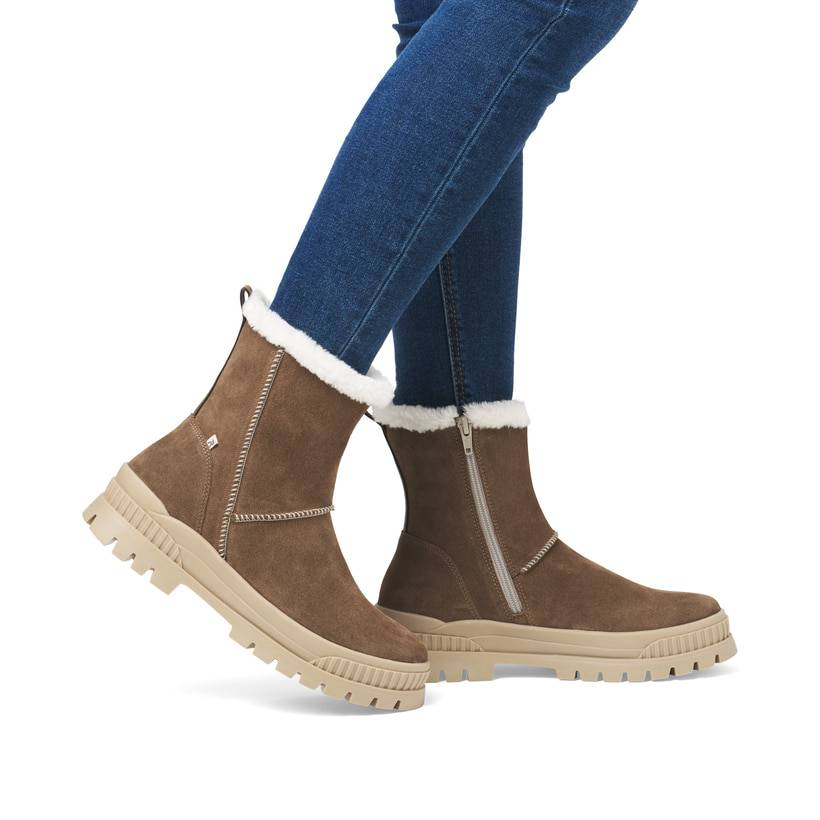 Rieker Artikelnummer W2172-20 Rieker Damen Stiefeletten Zimtbraun