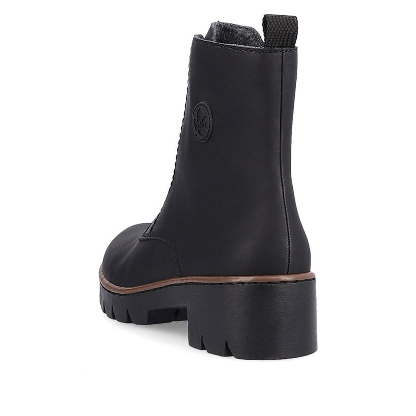 Rieker Artikelnummer X5754-00 Rieker Damen Kurzstiefel Tiefschwarz