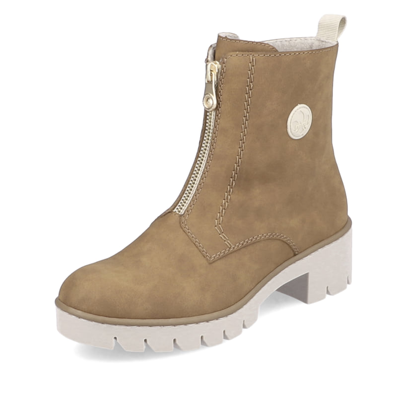 Rieker Artikelnummer X5754-24 Rieker Damen Kurzstiefel Nougatbraun