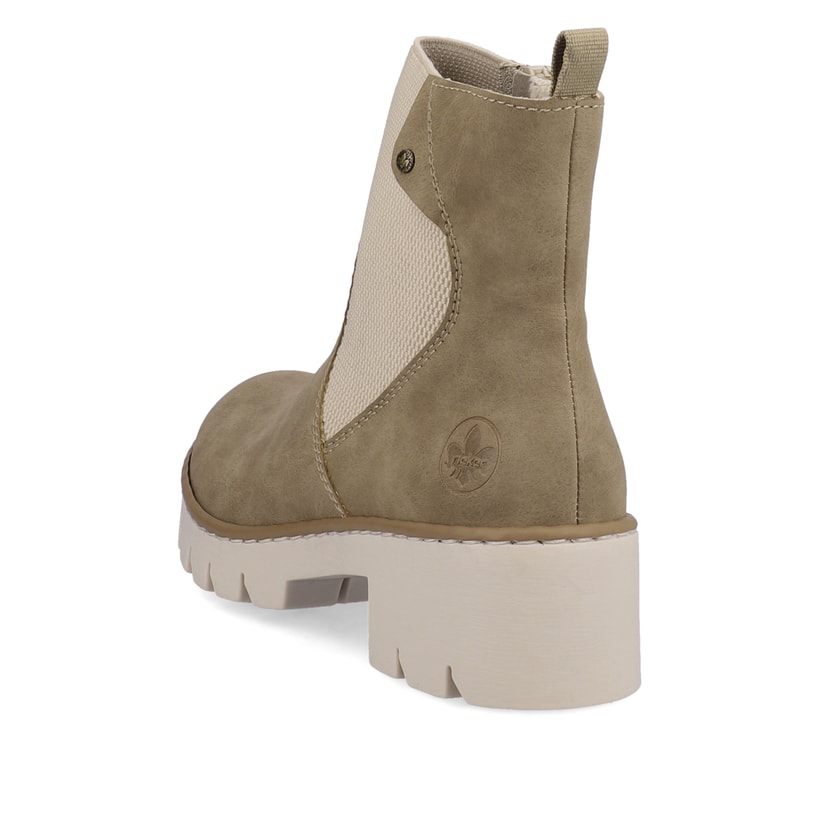 Rieker Artikelnummer X5756-64 Rieker Damen Chelsea Boots Beigebraun