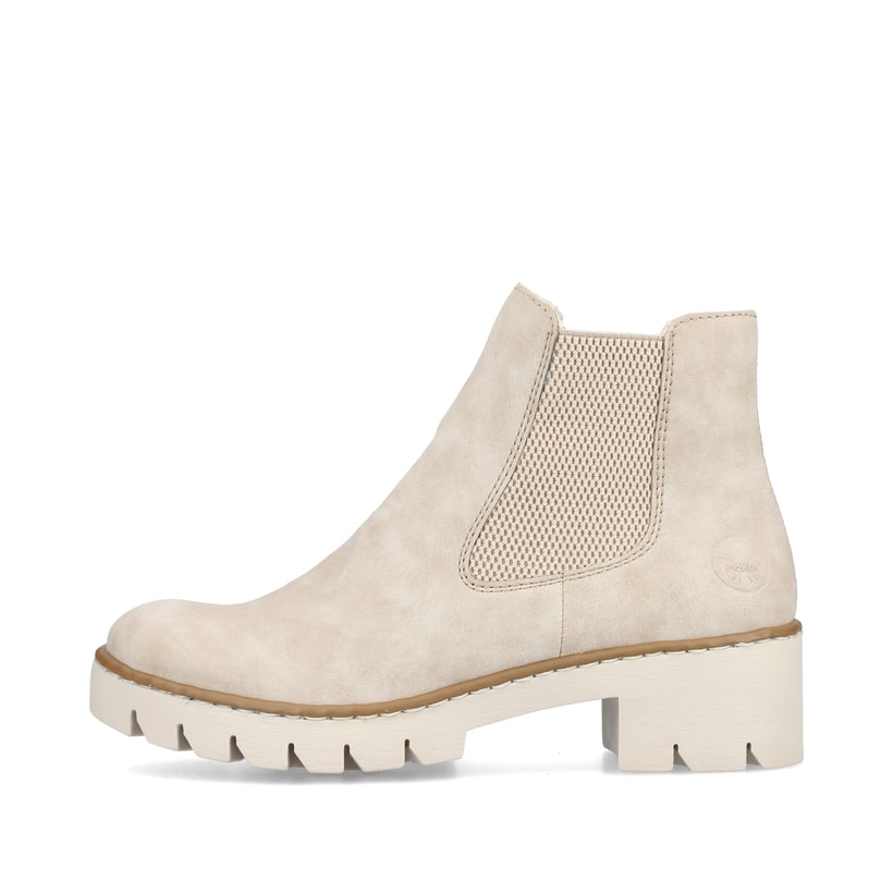 Rieker Artikelnummer X5772-60 Rieker Damen Chelsea Boots hellbeige