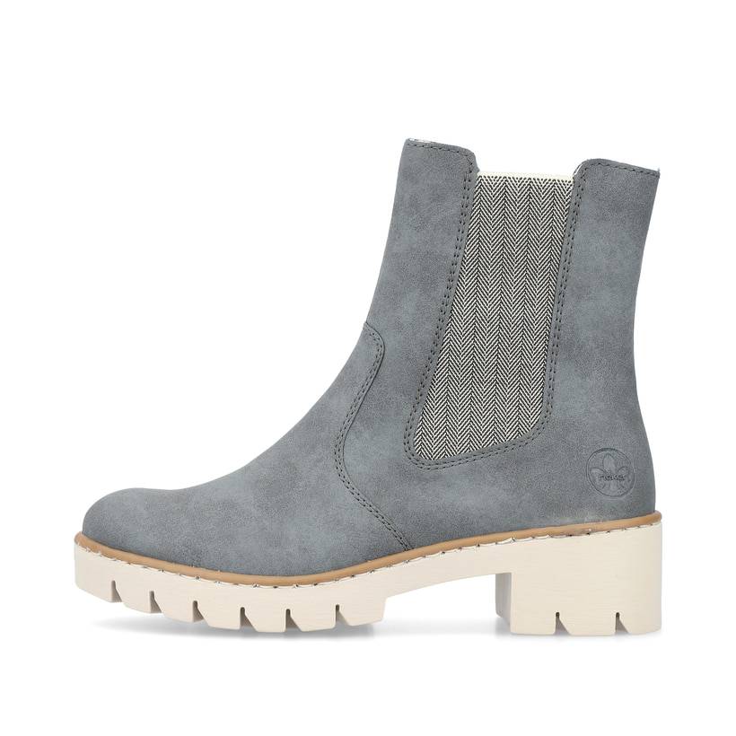 Rieker Artikelnummer X5780-14 Rieker Damen Chelsea Boots graublau
