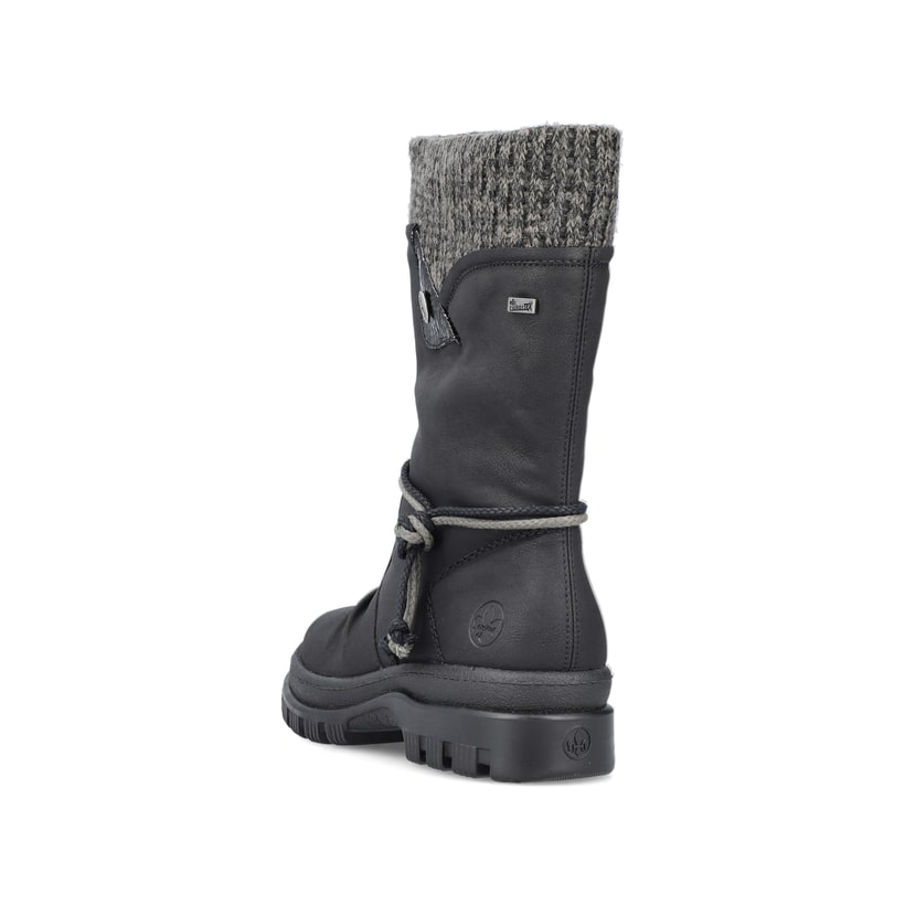 Rieker Artikelnummer X8283-00 Rieker Damen Kurzstiefel Nachtschwarz