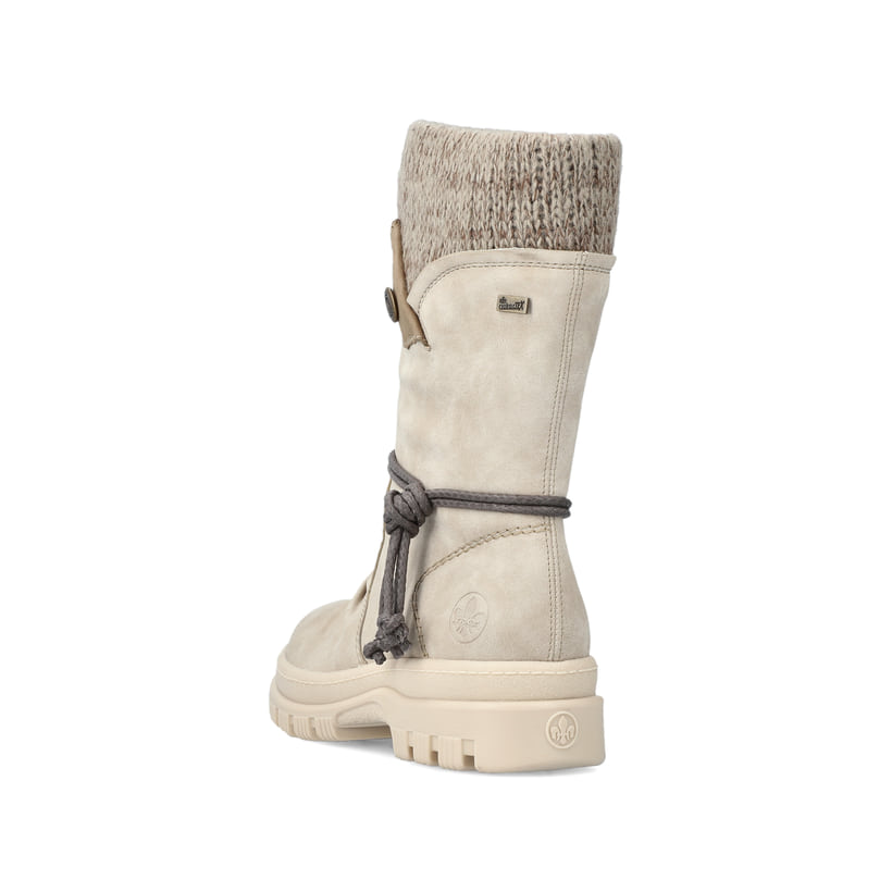 Rieker Artikelnummer X8283-60 Rieker Damen Kurzstiefel Vanillebeige