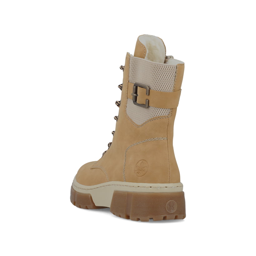 Rieker Artikelnummer X8621-20 Rieker Damen Schnürstiefel Kamelbraun
