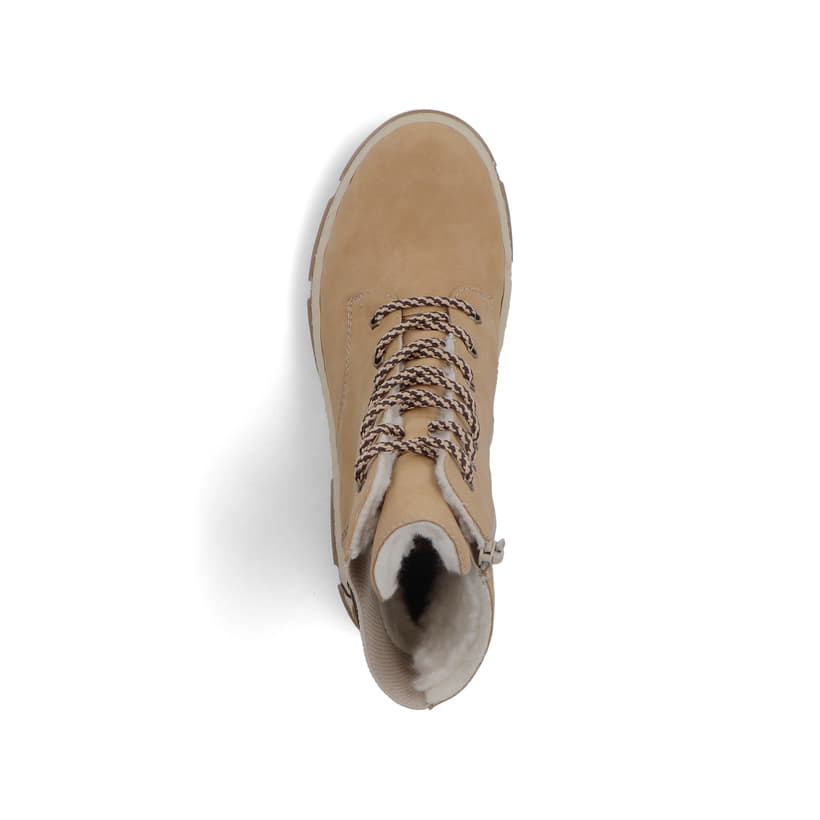 Rieker Artikelnummer X8621-20 Rieker Damen Schnürstiefel Kamelbraun