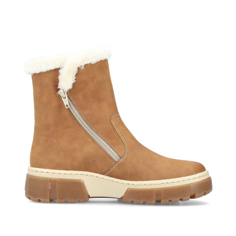 Rieker Artikelnummer X8661-24 Rieker Damen Kurzstiefel Nougatbraun