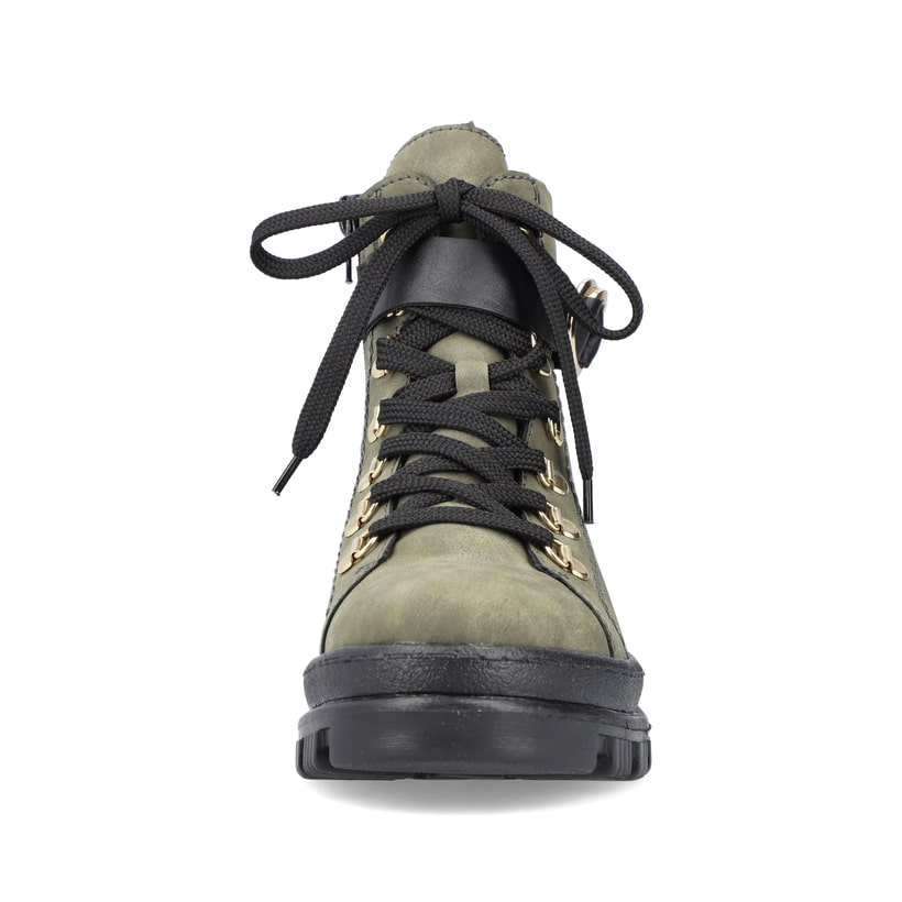 Rieker Artikelnummer X9023-54 Rieker Damen Biker Boots Laubgrün