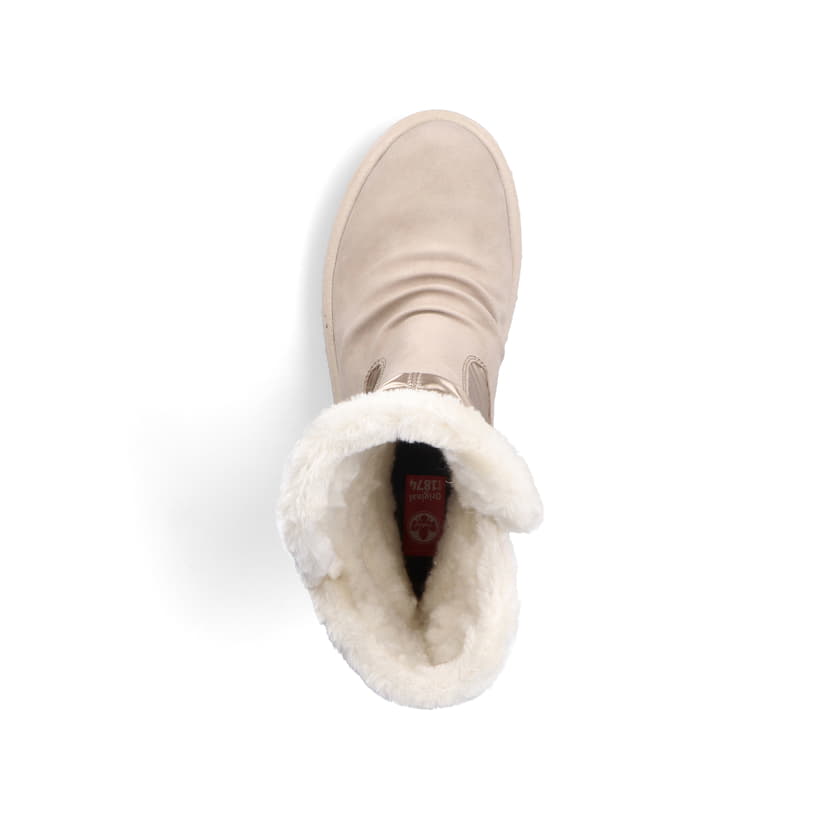 Rieker Artikelnummer X9091-62 Rieker Damen Kurzstiefel Champagner