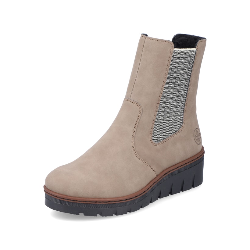Rieker Artikelnummer X9180-64 Rieker Damen Chelsea Boots Champagner