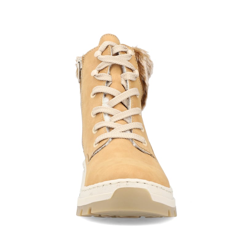 Rieker Artikelnummer X9341-20 Rieker Damen Schnürstiefel Karamellbraun