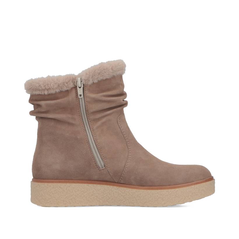 Rieker Artikelnummer Y0070-24 Rieker Damen Kurzstiefel Braunbeige