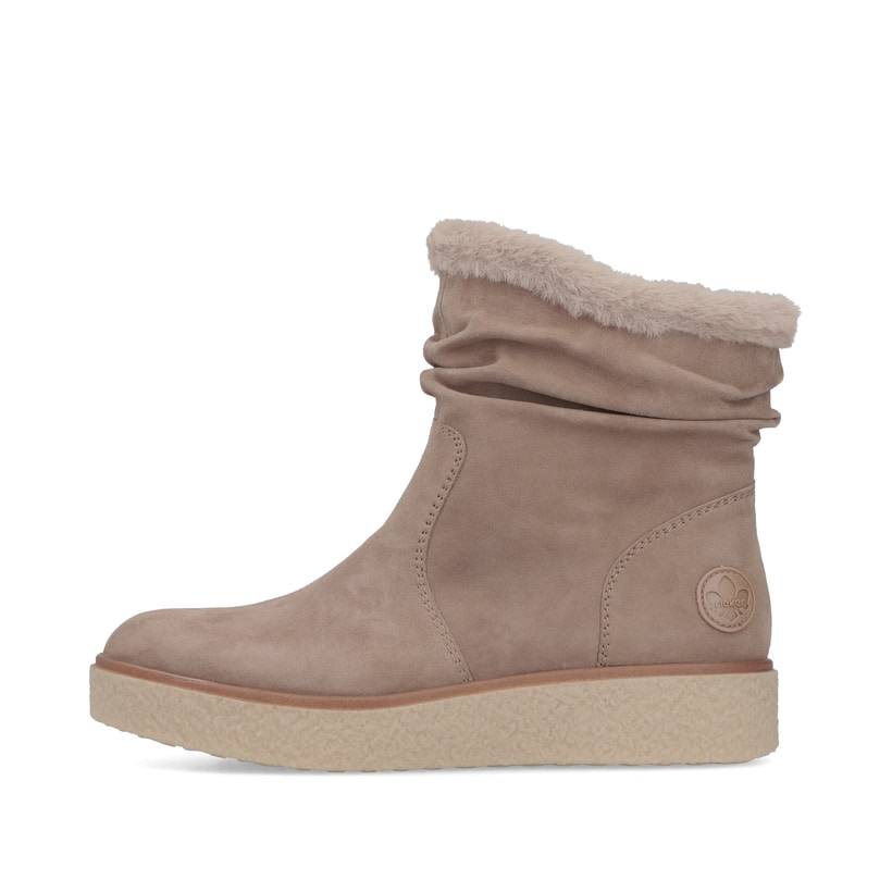 Rieker Artikelnummer Y0070-24 Rieker Damen Kurzstiefel braunbeige