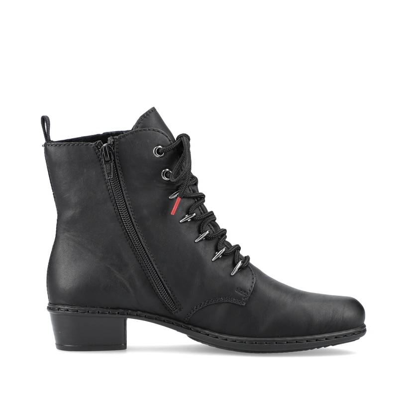 Rieker Artikelnummer Y0700-01 Rieker Damen Stiefeletten Tiefschwarz