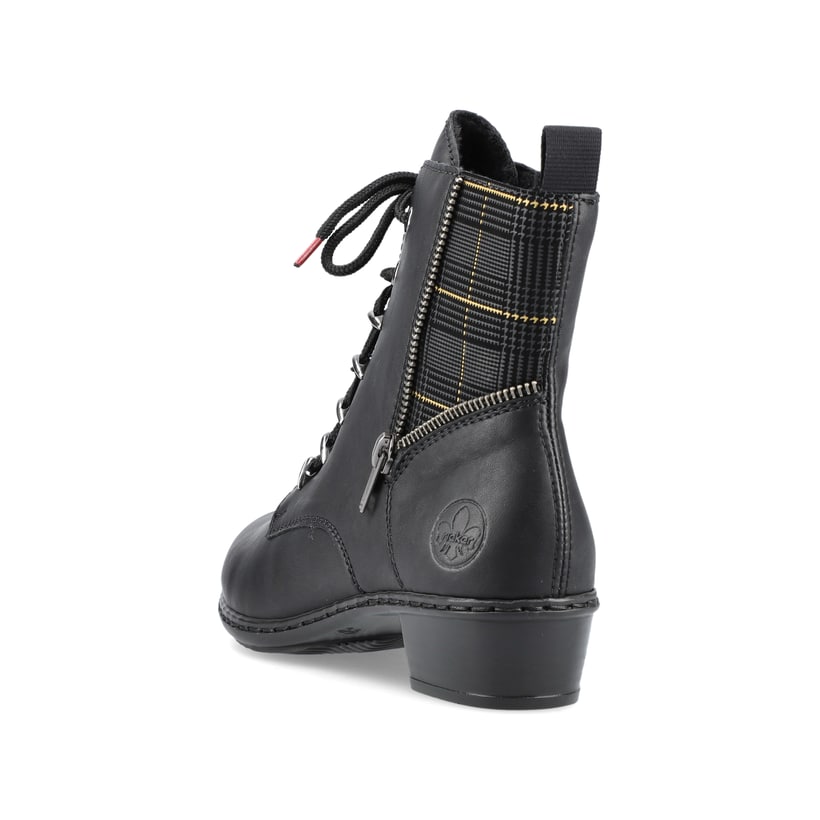 Rieker Artikelnummer Y0700-01 Rieker Damen Stiefeletten Tiefschwarz