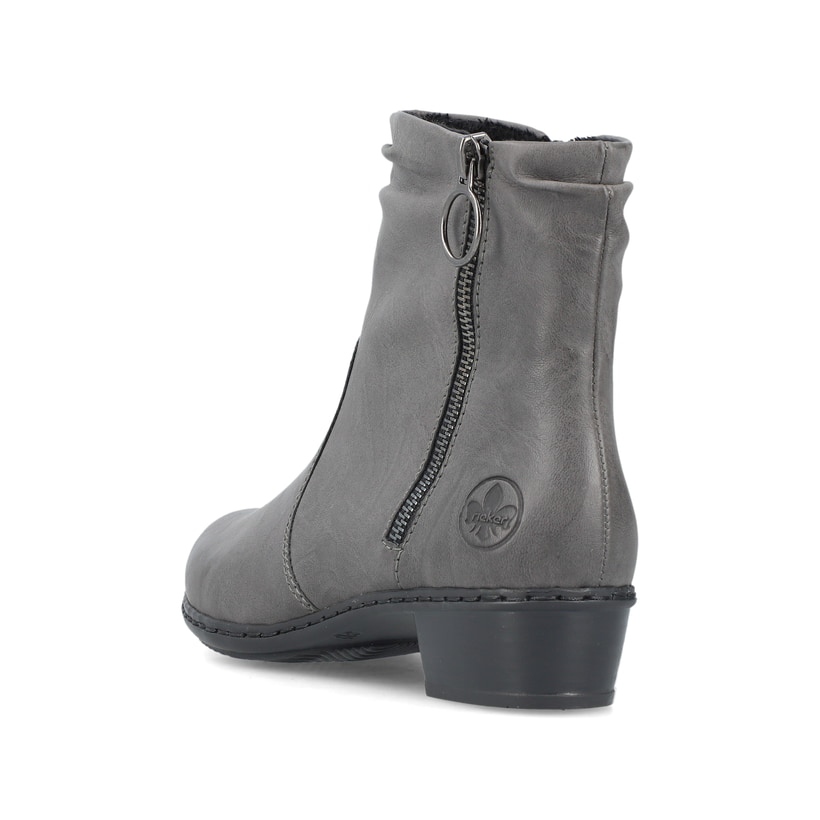 Rieker Artikelnummer Y0741-45 Rieker Damen Stiefeletten Steingrau