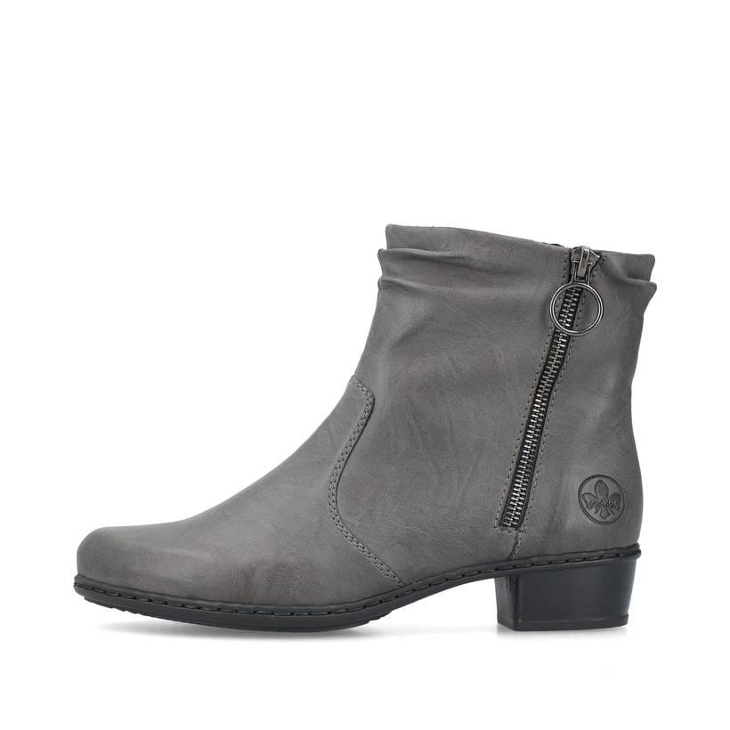 Rieker Artikelnummer Y0741-45 Rieker Damen Stiefeletten Steingrau