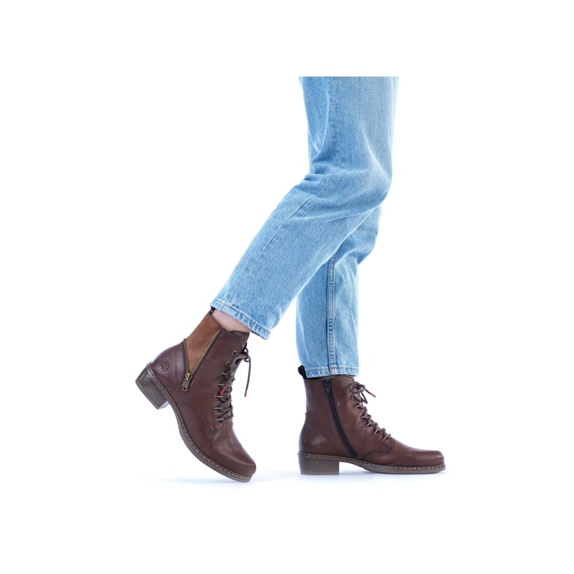 Rieker Artikelnummer Y0800-24 Rieker Damen Stiefeletten Kastanienbraun