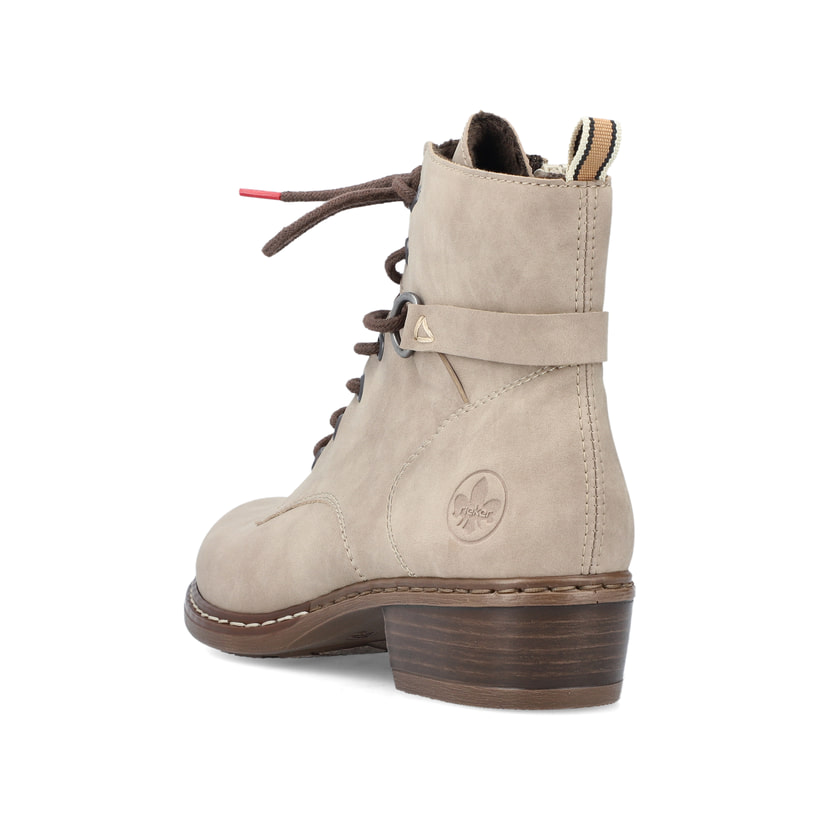 Rieker Artikelnummer Y0820-64 Rieker Damen Stiefeletten Hellbeige