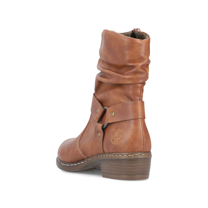 Rieker Artikelnummer Y0850-24 Rieker Damen Stiefeletten Fuchsbraun
