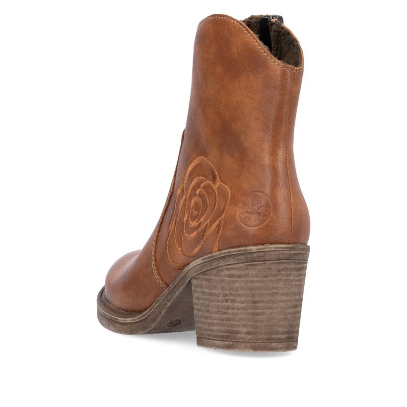 Rieker Artikelnummer Y1250-24 Rieker Damen Stiefeletten Nougatbraun