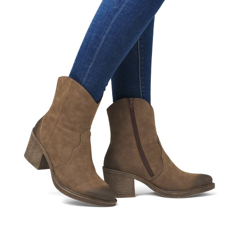 Rieker Artikelnummer Y1251-24 Rieker Damen Stiefeletten Holzbraun
