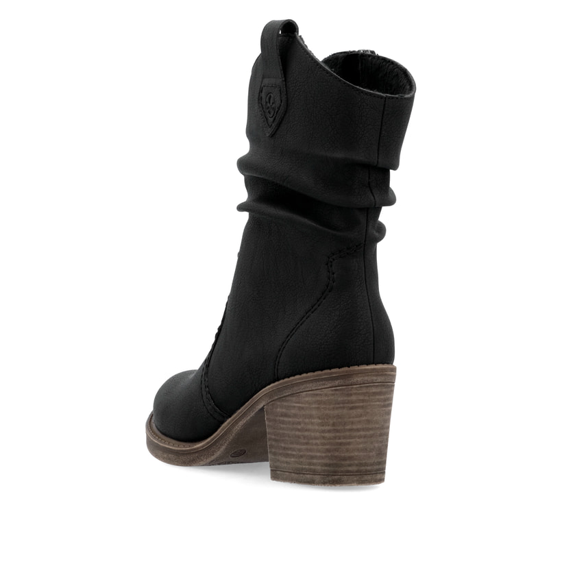 Rieker Artikelnummer Y1284-00 Rieker Damen Stiefeletten Tiefschwarz