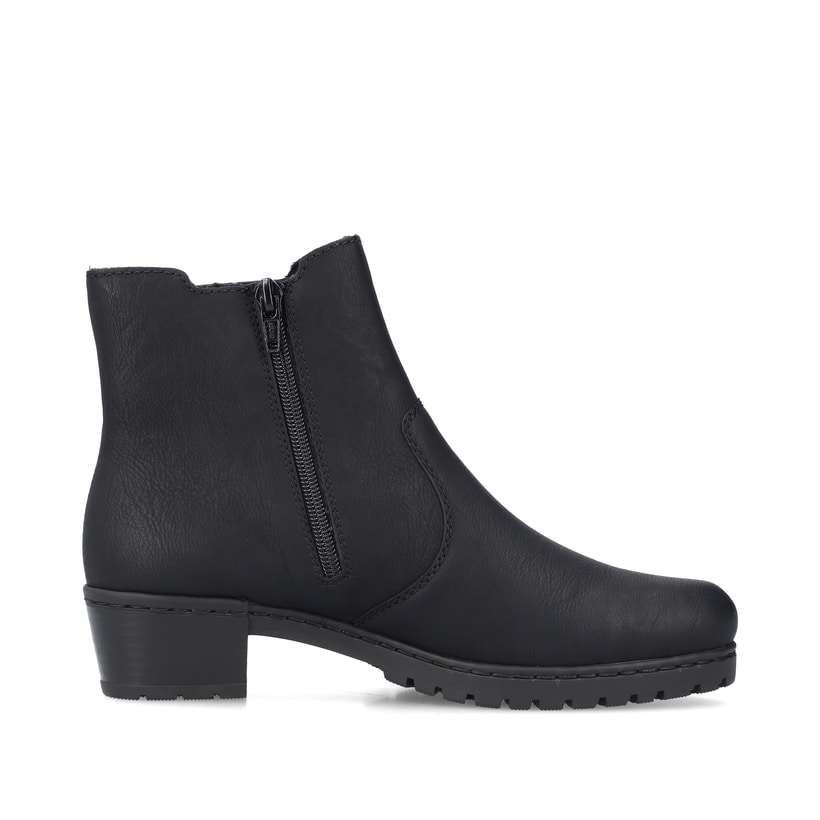 Rieker Artikelnummer Y1750-00 Rieker Damen Stiefeletten Tiefschwarz