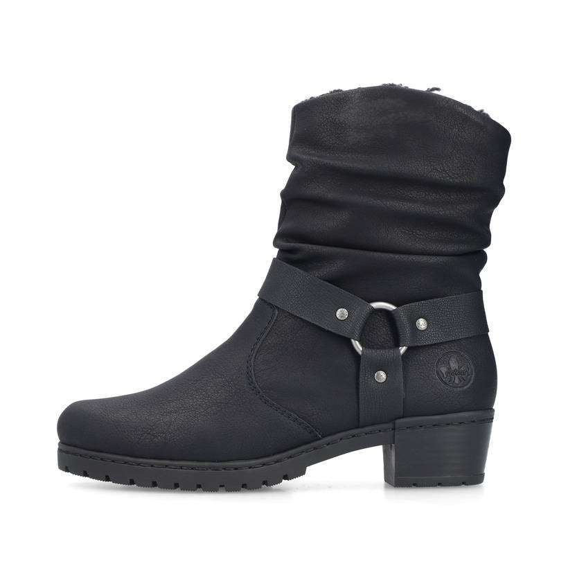 Rieker Artikelnummer Y1760-00 Rieker Damen Stiefeletten mattschwarz