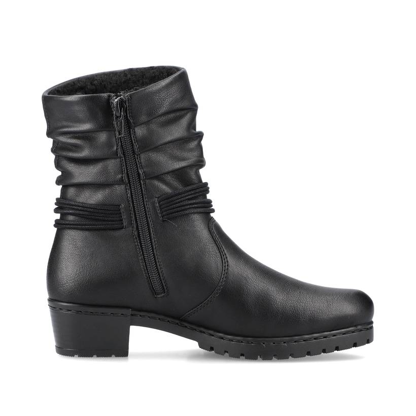 Rieker Artikelnummer Y17R2-00 Rieker Damen Stiefeletten Tiefschwarz