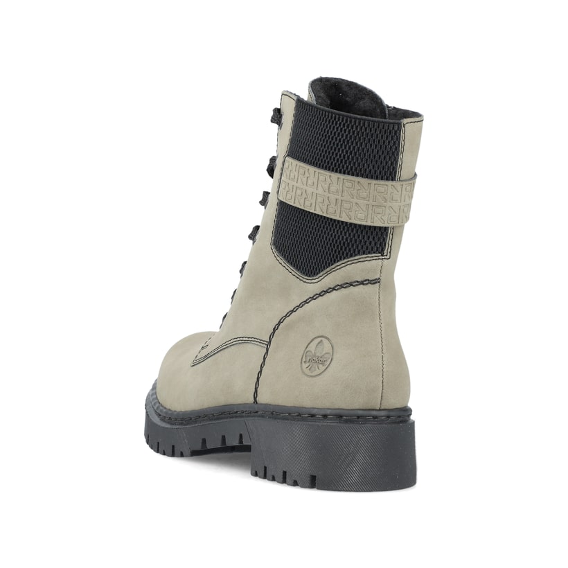 Rieker Artikelnummer Y2431-52 Rieker Damen Biker Boots Graugrün