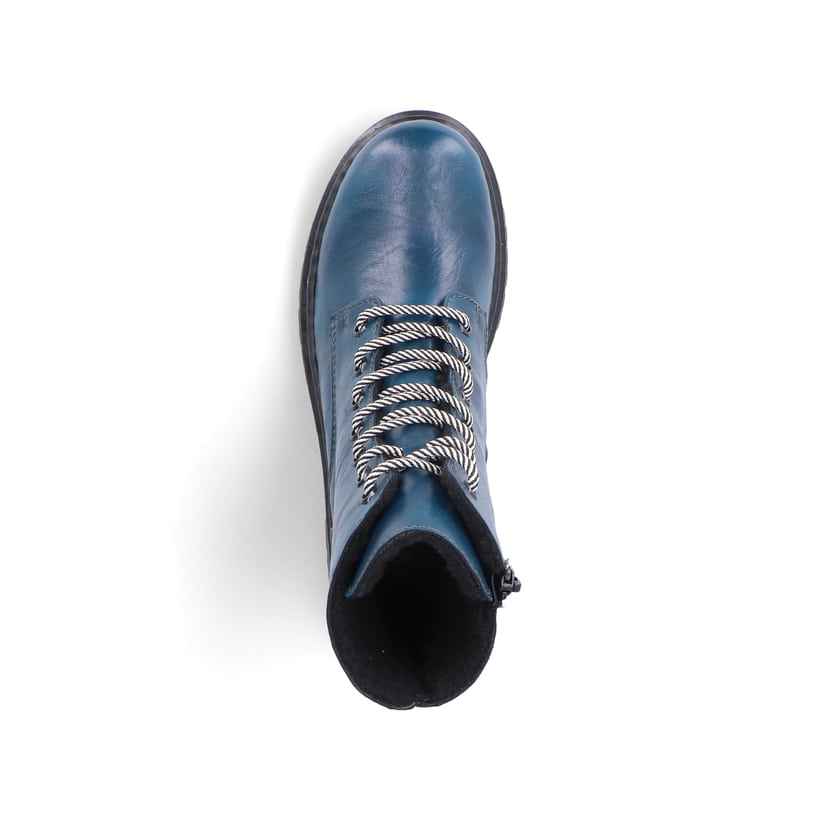 Rieker Artikelnummer Y2440-12 Rieker Damen Biker Boots Petrol
