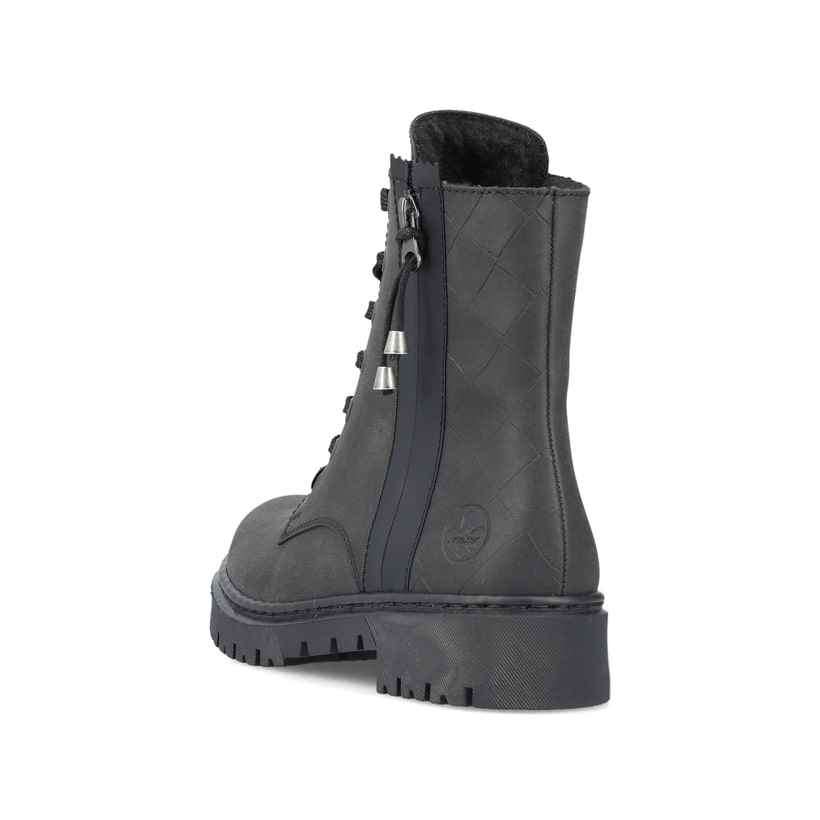 Rieker Artikelnummer Y2441-00 Rieker Damen Biker Boots Tiefschwarz