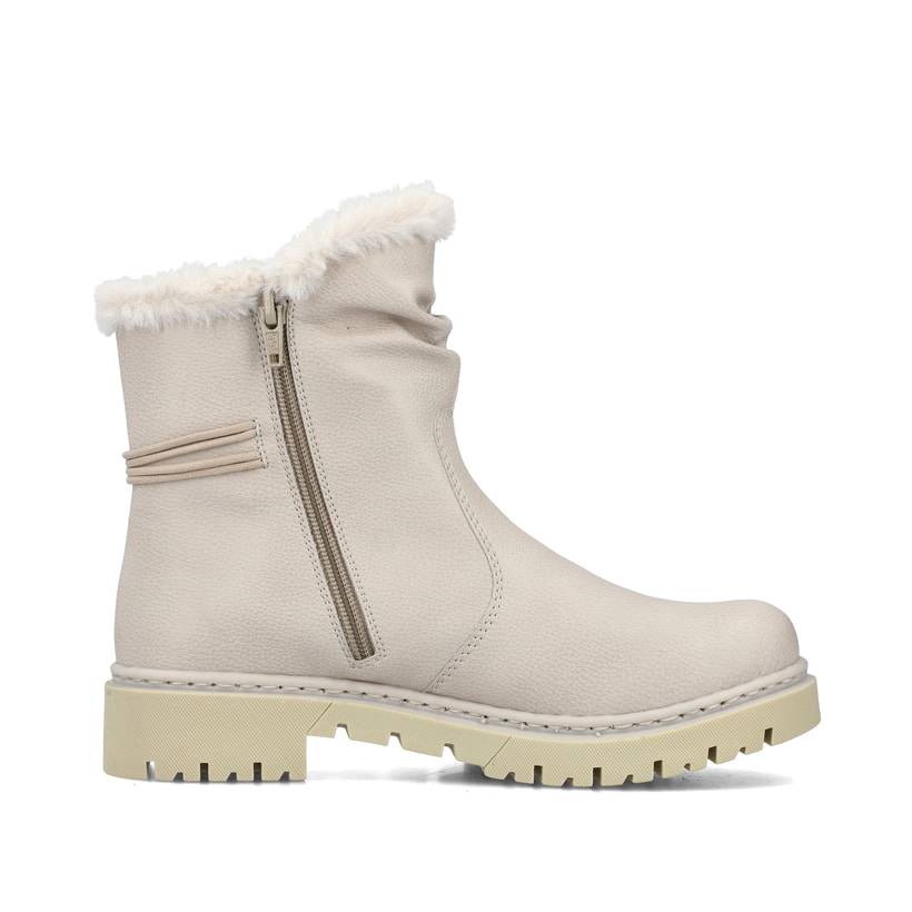 Rieker Artikelnummer Y2470-60 Rieker Damen Kurzstiefel Hellbeige