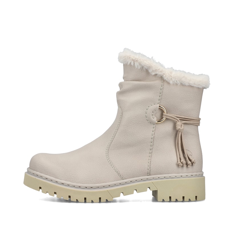 Rieker Artikelnummer Y2470-60 Rieker Damen Kurzstiefel hellbeige