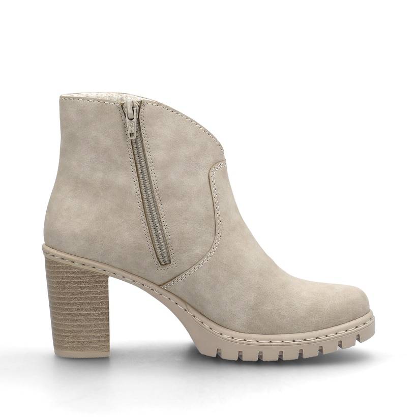 Rieker Artikelnummer Y2553-60 Rieker Damen Stiefeletten Hellbeige