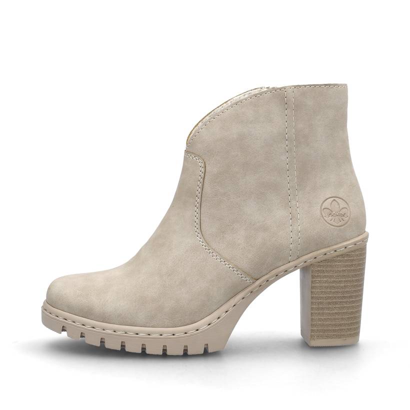 Rieker Artikelnummer Y2553-60 Rieker Damen Stiefeletten hellbeige