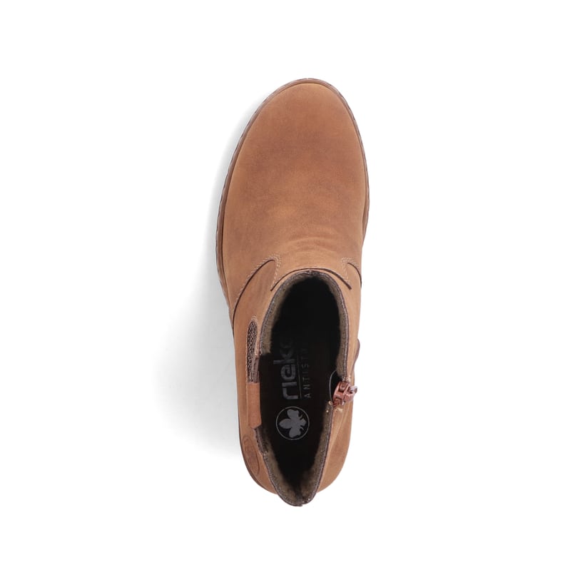 Rieker Artikelnummer Y2554-24 Rieker Damen Stiefeletten Nougatbraun