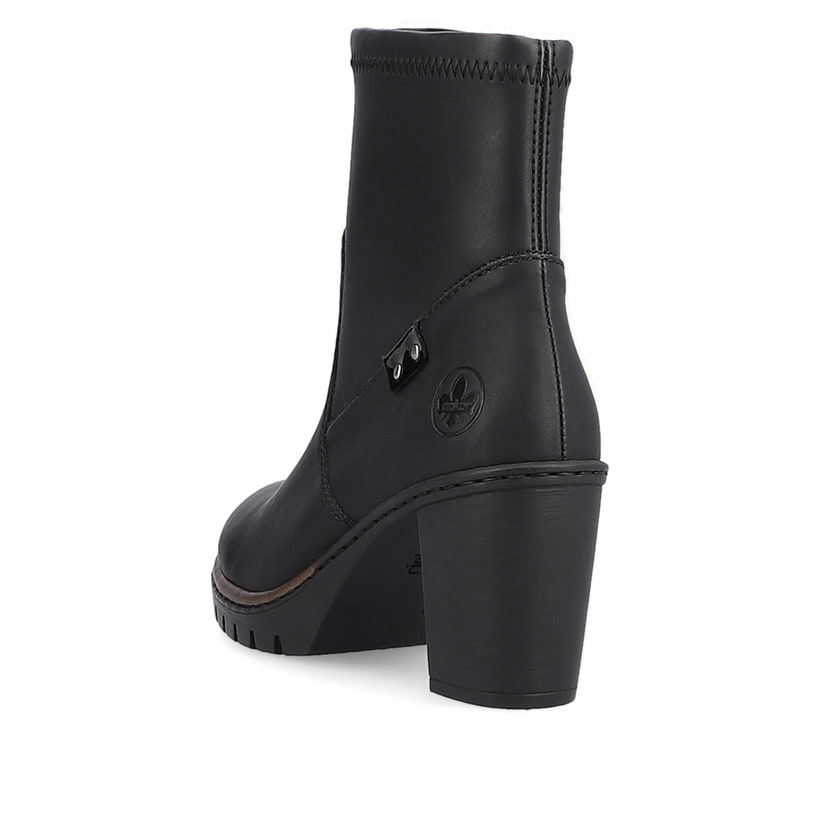 Rieker Artikelnummer Y2558-00 Rieker Damen Stiefeletten Tiefschwarz