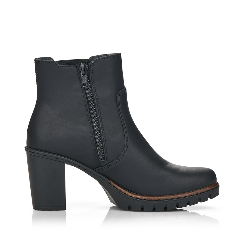 Rieker Artikelnummer Y2574-00 Rieker Damen Stiefeletten Tiefschwarz