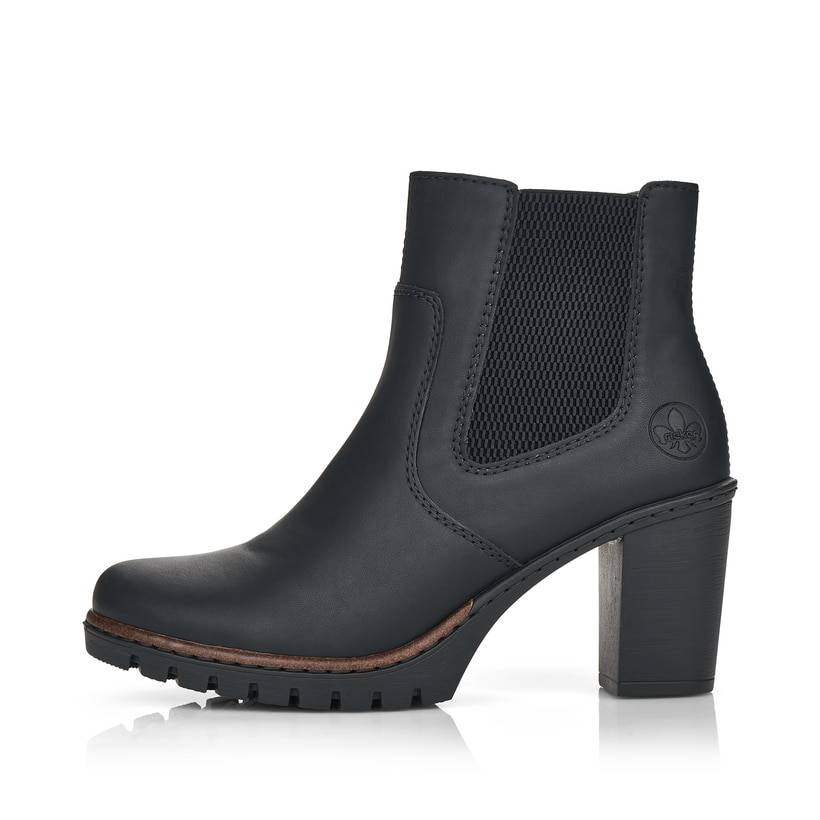 Rieker Artikelnummer Y2574-00 Rieker Damen Stiefeletten tiefschwarz