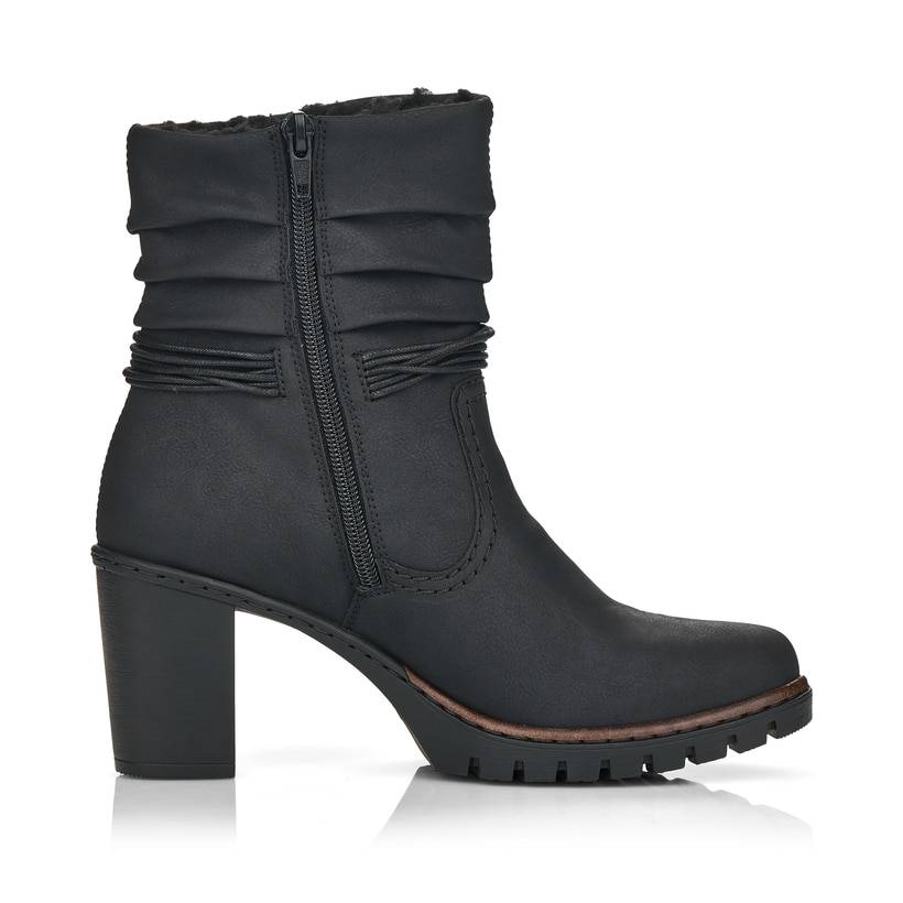 Rieker Artikelnummer Y2591-01 Rieker Damen Stiefeletten Tiefschwarz
