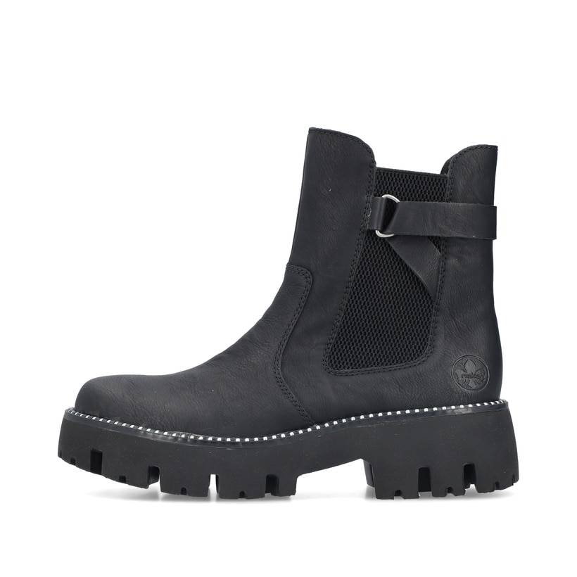 Rieker Artikelnummer Y3380-00 Rieker Damen Chelsea Boots tiefschwarz