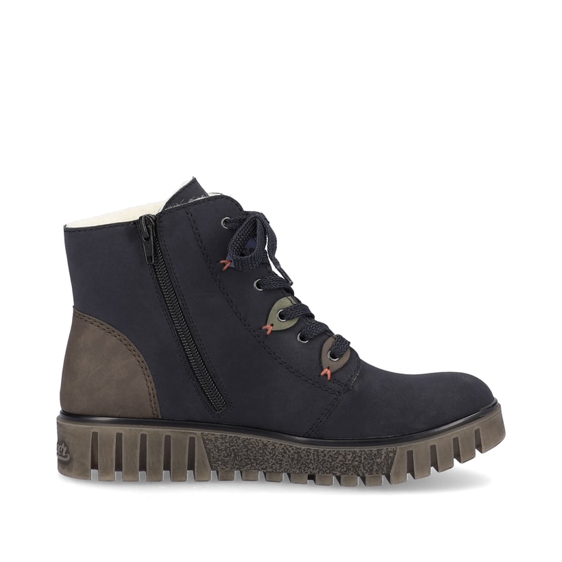 Rieker Artikelnummer Y3401-14 Rieker Damen Kurzstiefel Marineblau