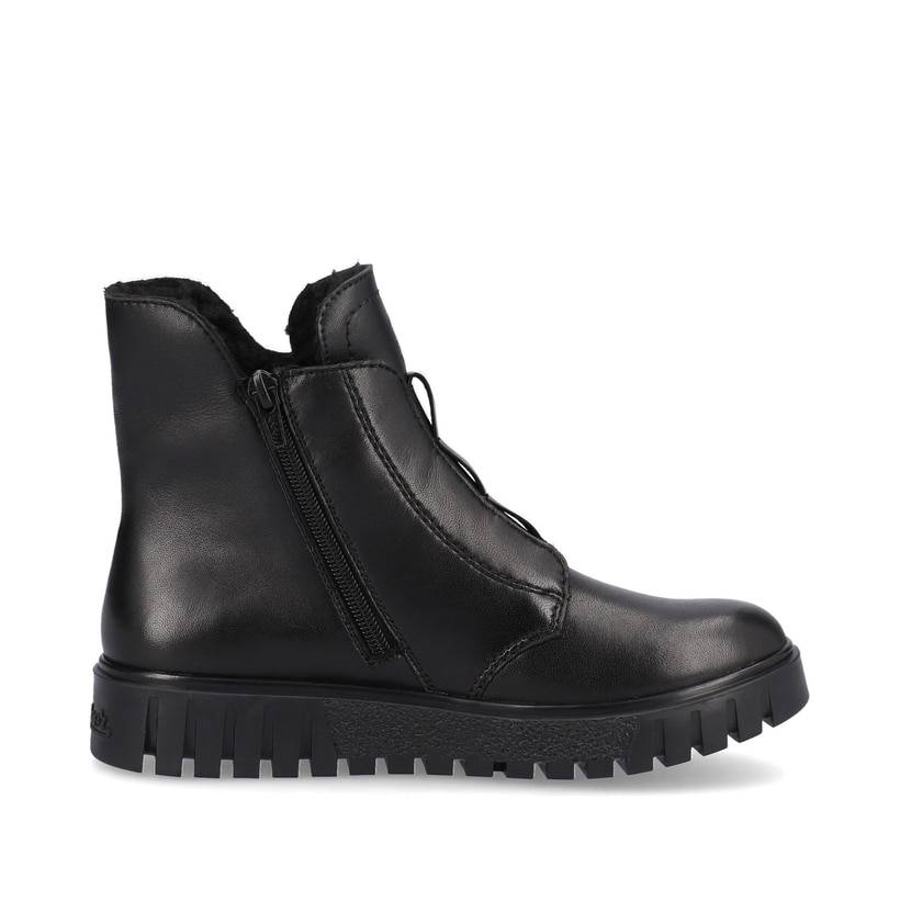 Rieker Artikelnummer Y3458-00 Rieker Damen Kurzstiefel Nachtschwarz
