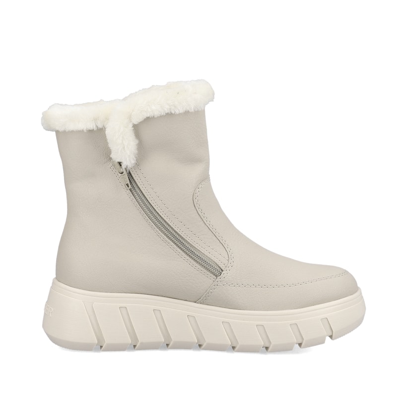 Rieker Artikelnummer Y3581-60 Rieker Damen Kurzstiefel Hellbeige