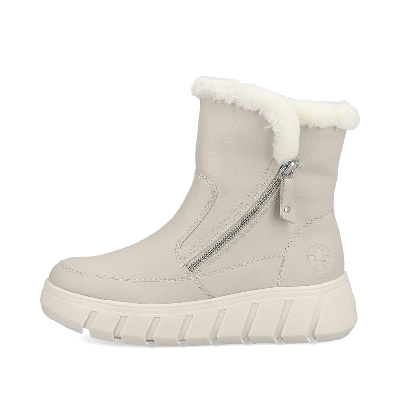 Rieker Artikelnummer Y3581-60 Rieker Damen Kurzstiefel hellbeige
